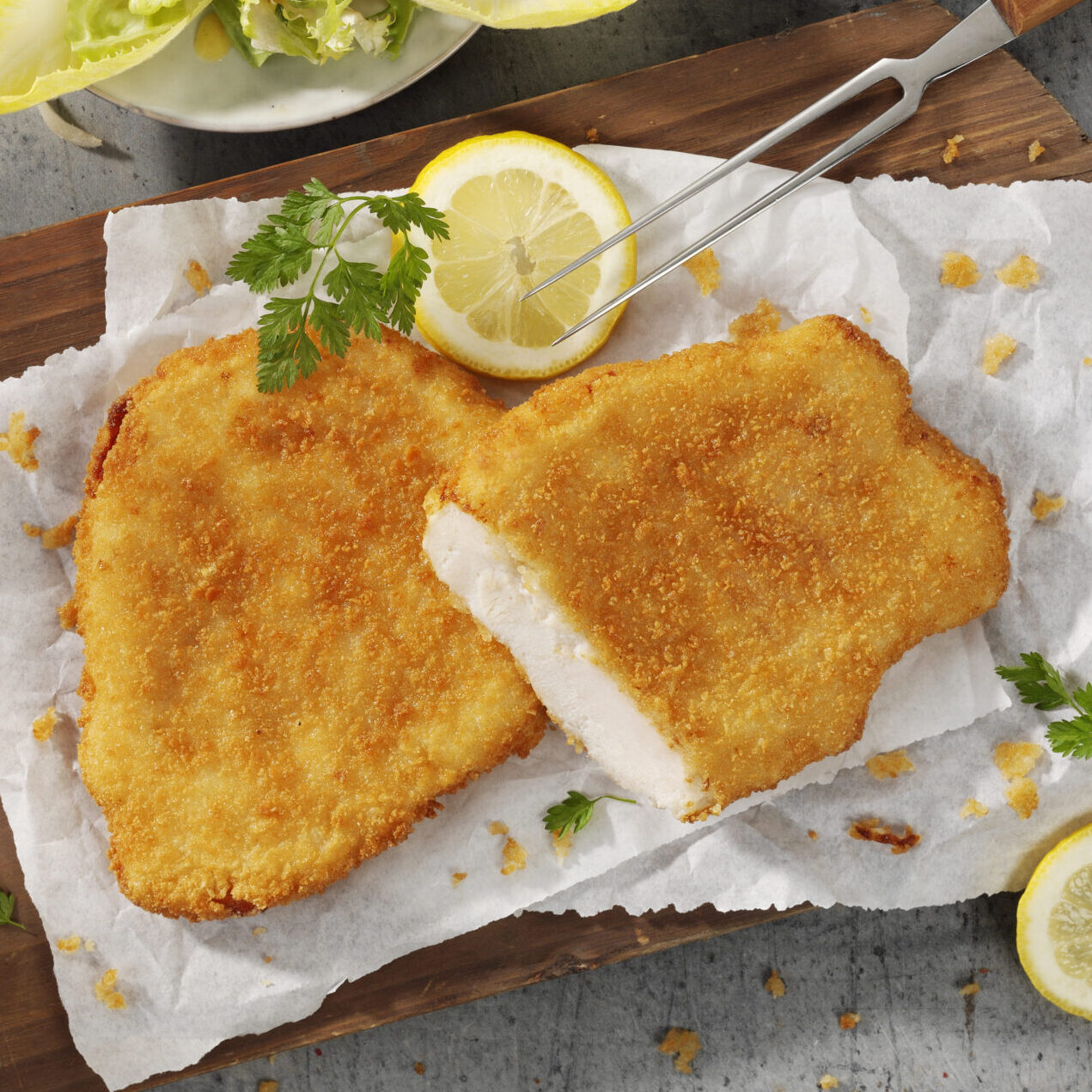 Knusper Hähnchenschnitzel online bestellen auf HEIMFROST de HEIMFROST natürlich gut